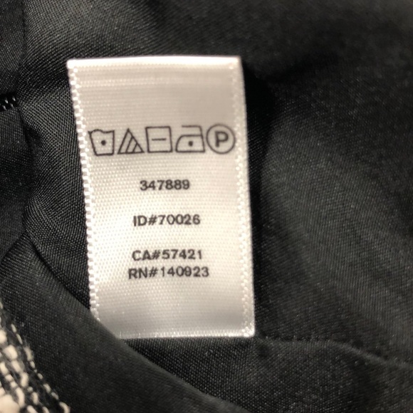 Ann Taylor LOFT size 0 black tweed zippered skirt - Picture 7 of 9